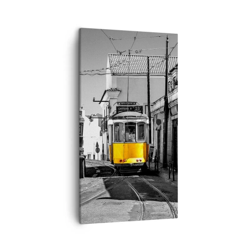 Schilderen op canvas - De geest van Lissabon - 45x80 cm