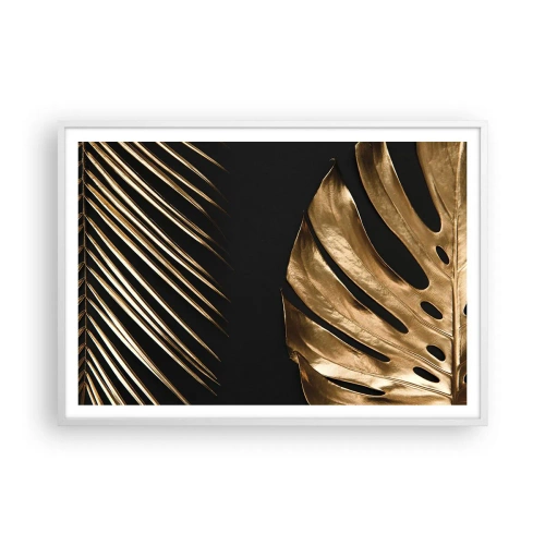 Poster in een witte lijst - Anders en net zo duur - 100x70 cm