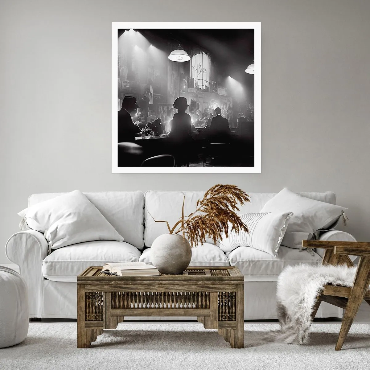 Poster - In jazz-sfeer - 40x40 cm