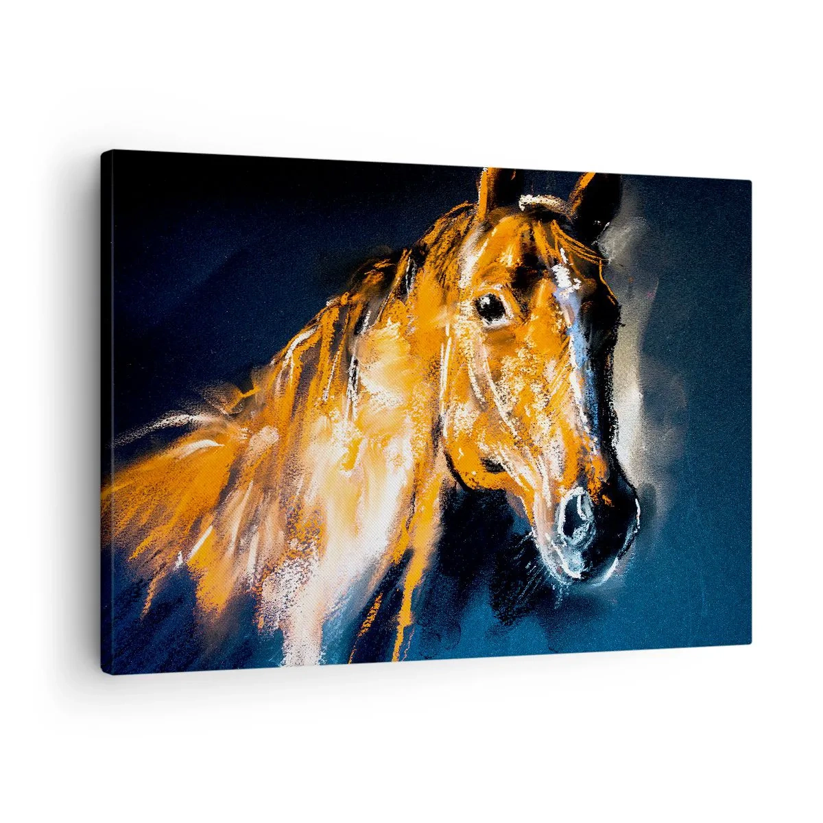Schilderen op canvas - Dus wat, ga je? - 70x50 cm