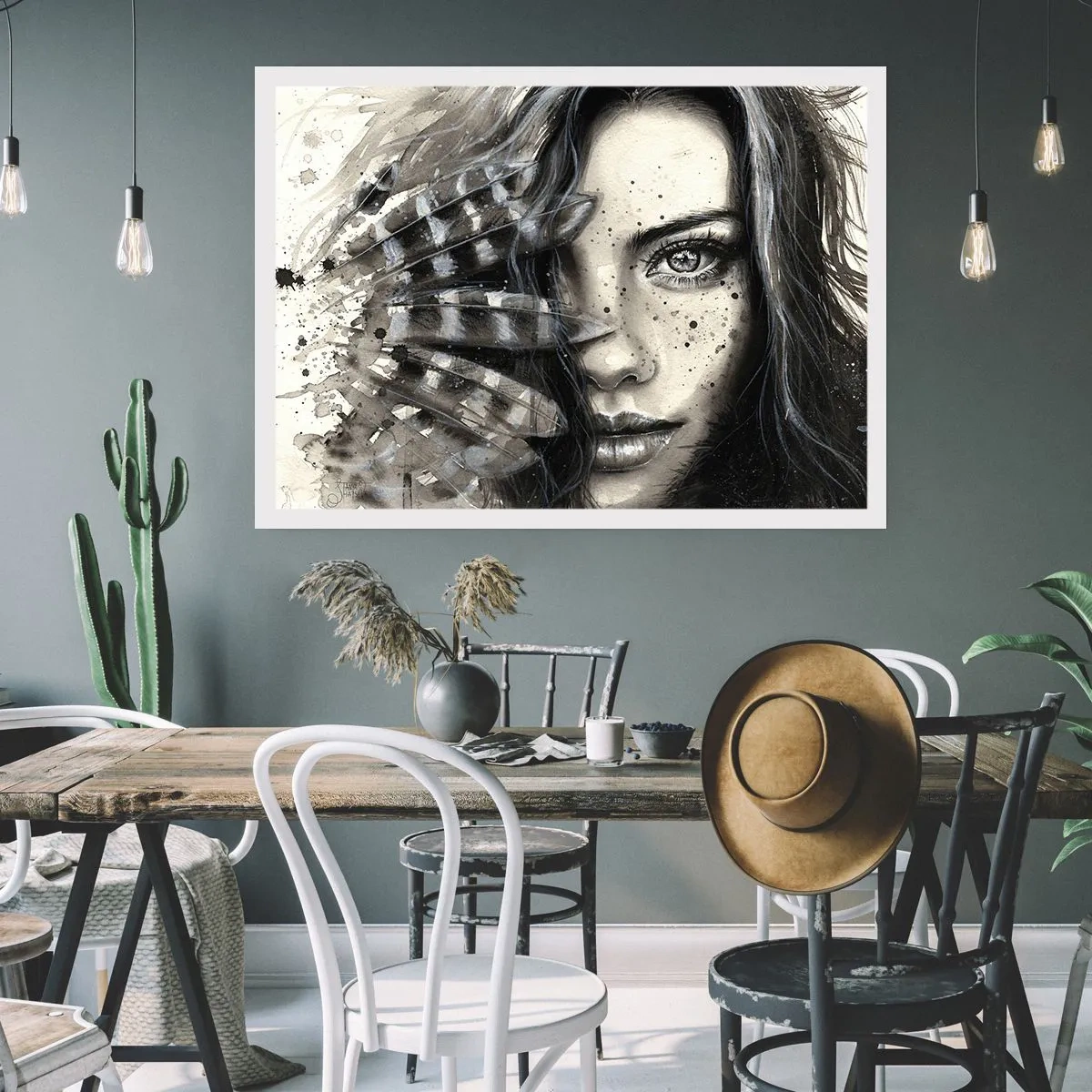 Poster - Wilde schoonheid - 91x61 cm