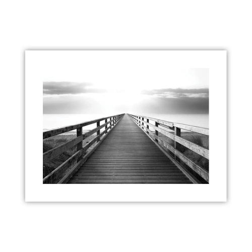 Poster - In de verte ... - 40x30 cm