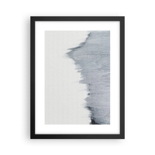 Poster in een zwarte lijst - Mysterieuze tekst - 30x40 cm