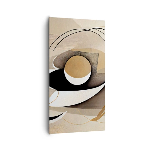 Schilderen op canvas - Compositie: de essentie van de dingen - 65x120 cm