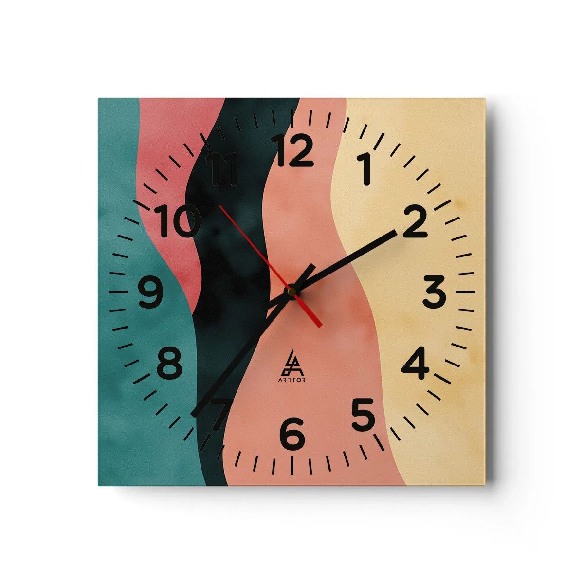 Wandklok - Klok - Conforme non-conformiteit - 30x30 cm