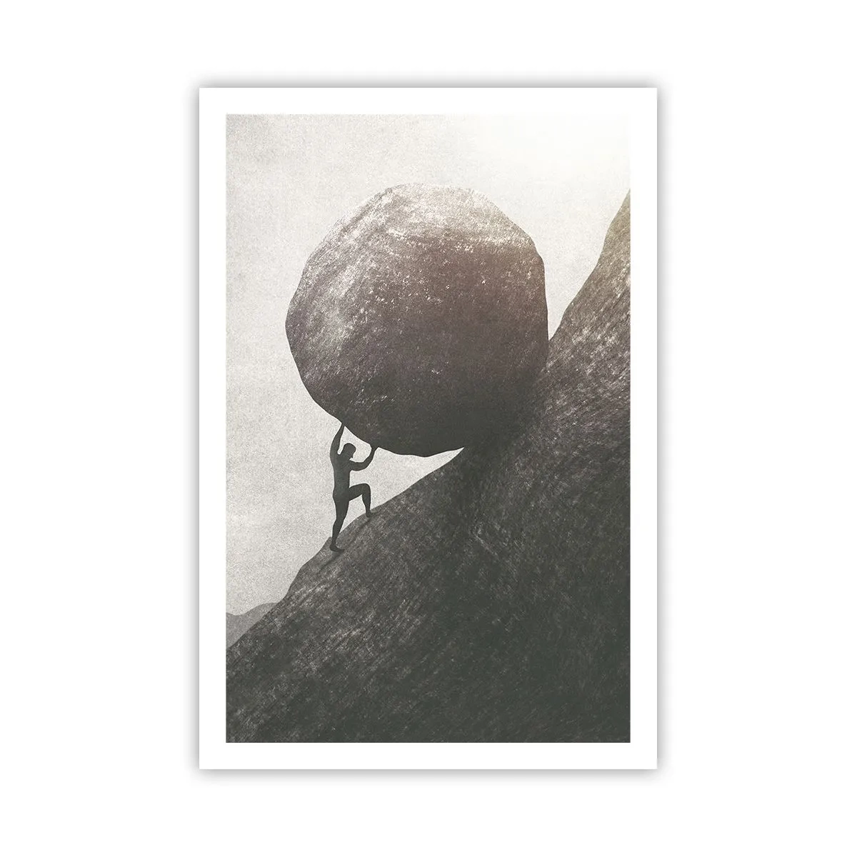 Poster - Ik geloof tegen alle hoop in - 61x91 cm