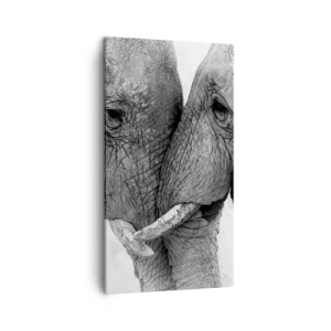 Schilderen op canvas - Oprechte bekentenis - 45x80 cm