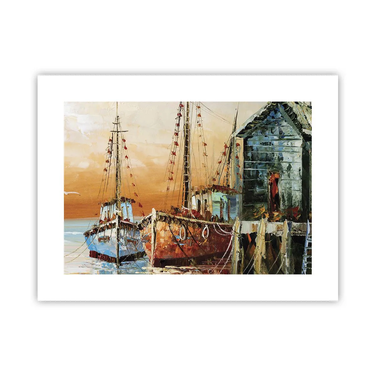 Poster - Een vreedzame terugkeer - 40x30 cm
