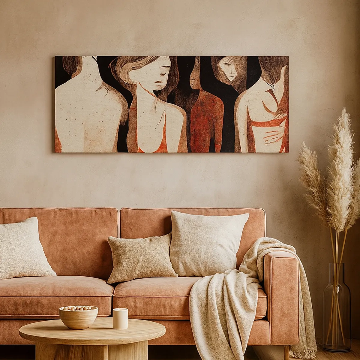 Schilderen op canvas - Madonna's van duisternis - 30x30 cm