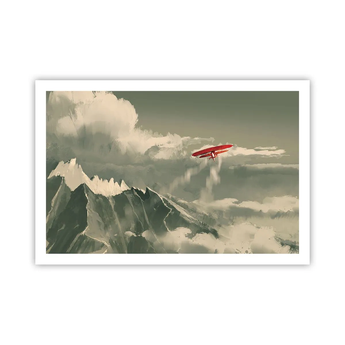 Poster - Onverschrokken pionier - 91x61 cm