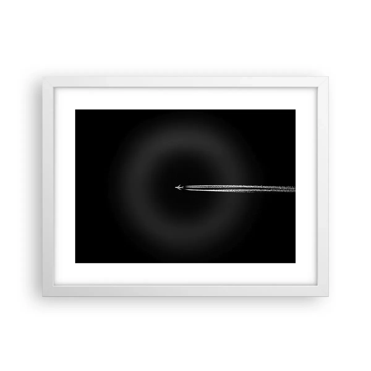 Poster in een witte lijst - Naar een andere dimensie - 40x30 cm