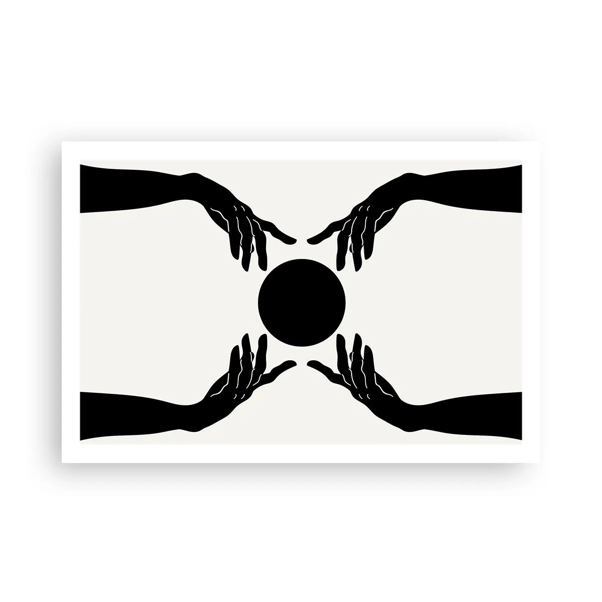 Poster - Geheim teken - 91x61 cm