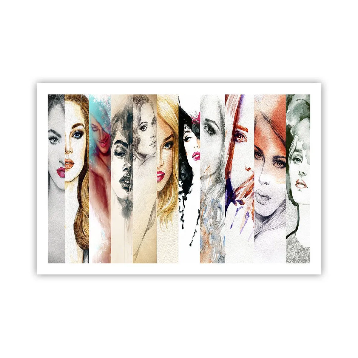 Poster - En jij bent het altijd - 91x61 cm