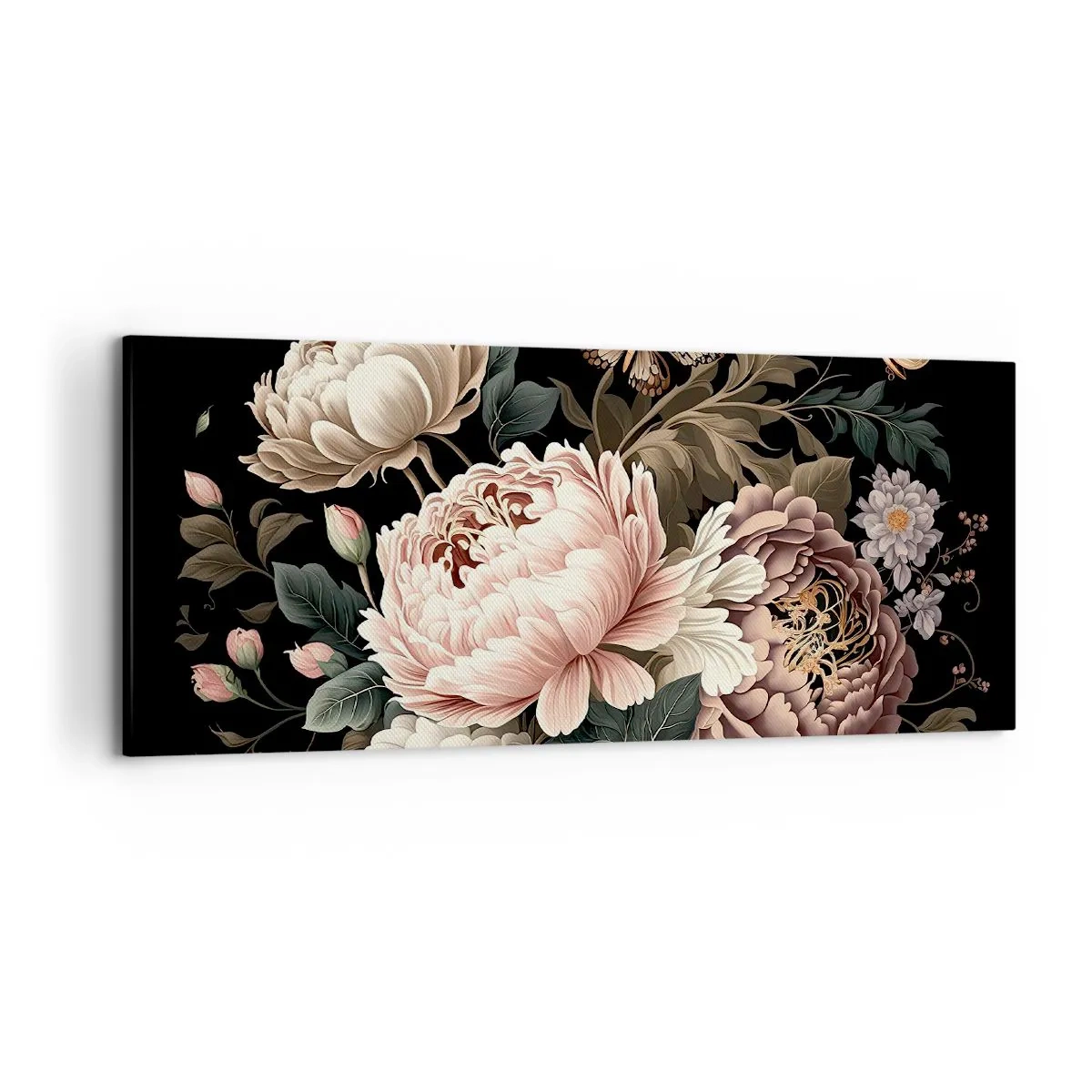 Schilderen op canvas - In barokstijl - 120x50 cm