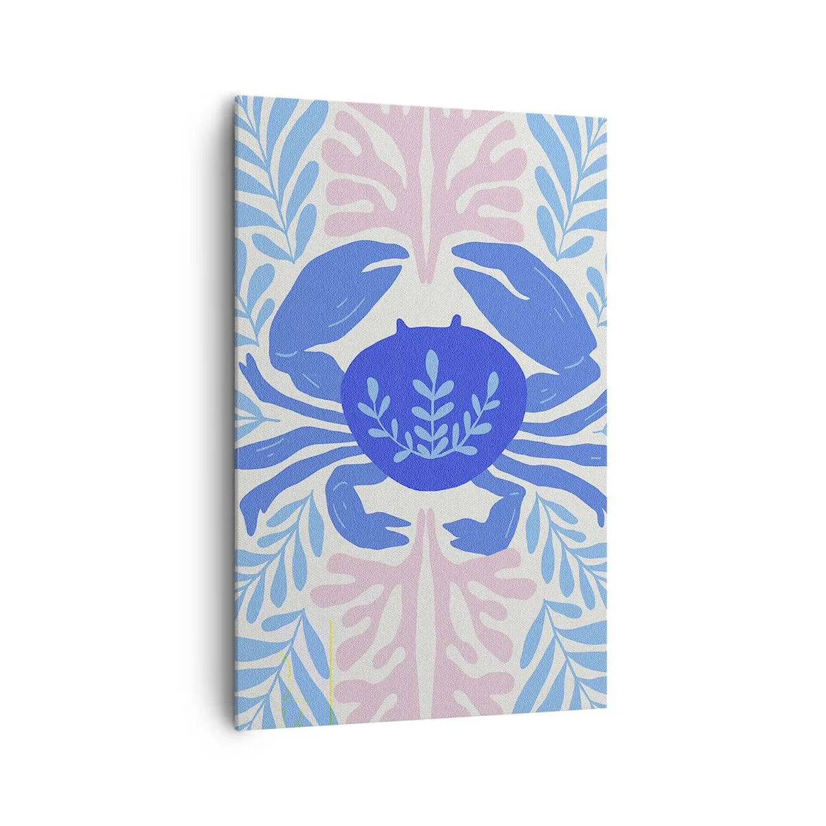 Schilderen op canvas - Als een zeebloem - 80x120 cm