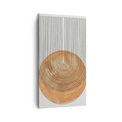 Schilderen op canvas - Zonnige compositie - 45x80 cm