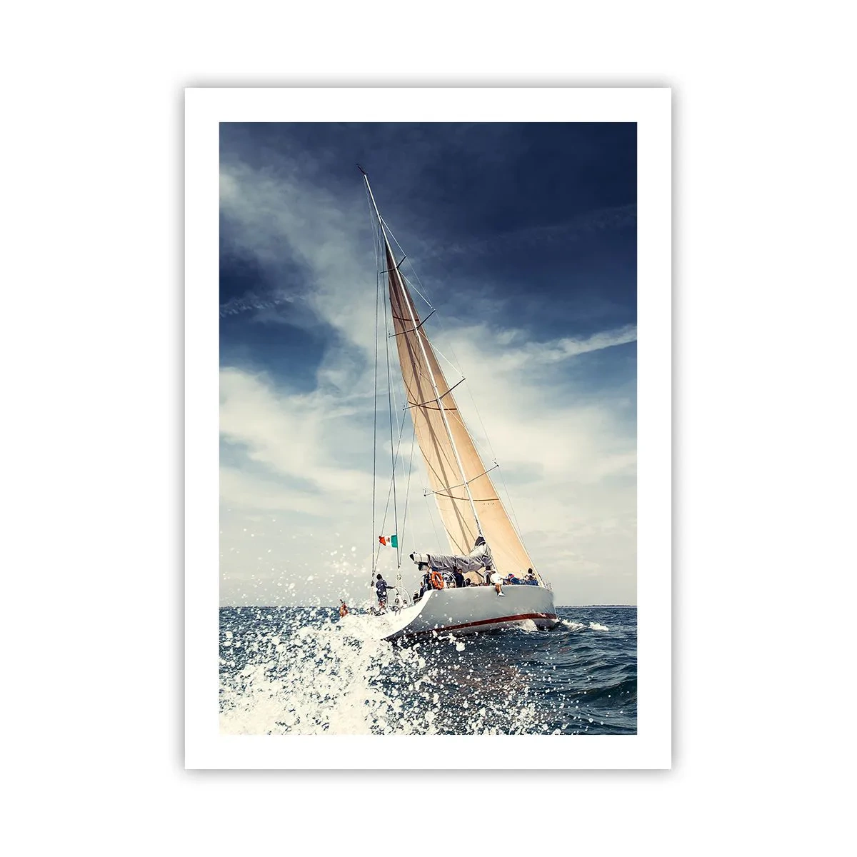 Poster - Ze halen ons niet in! - 50x70 cm