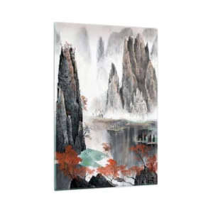 Schilderen op glas - Krachtige voogden - 80x120 cm