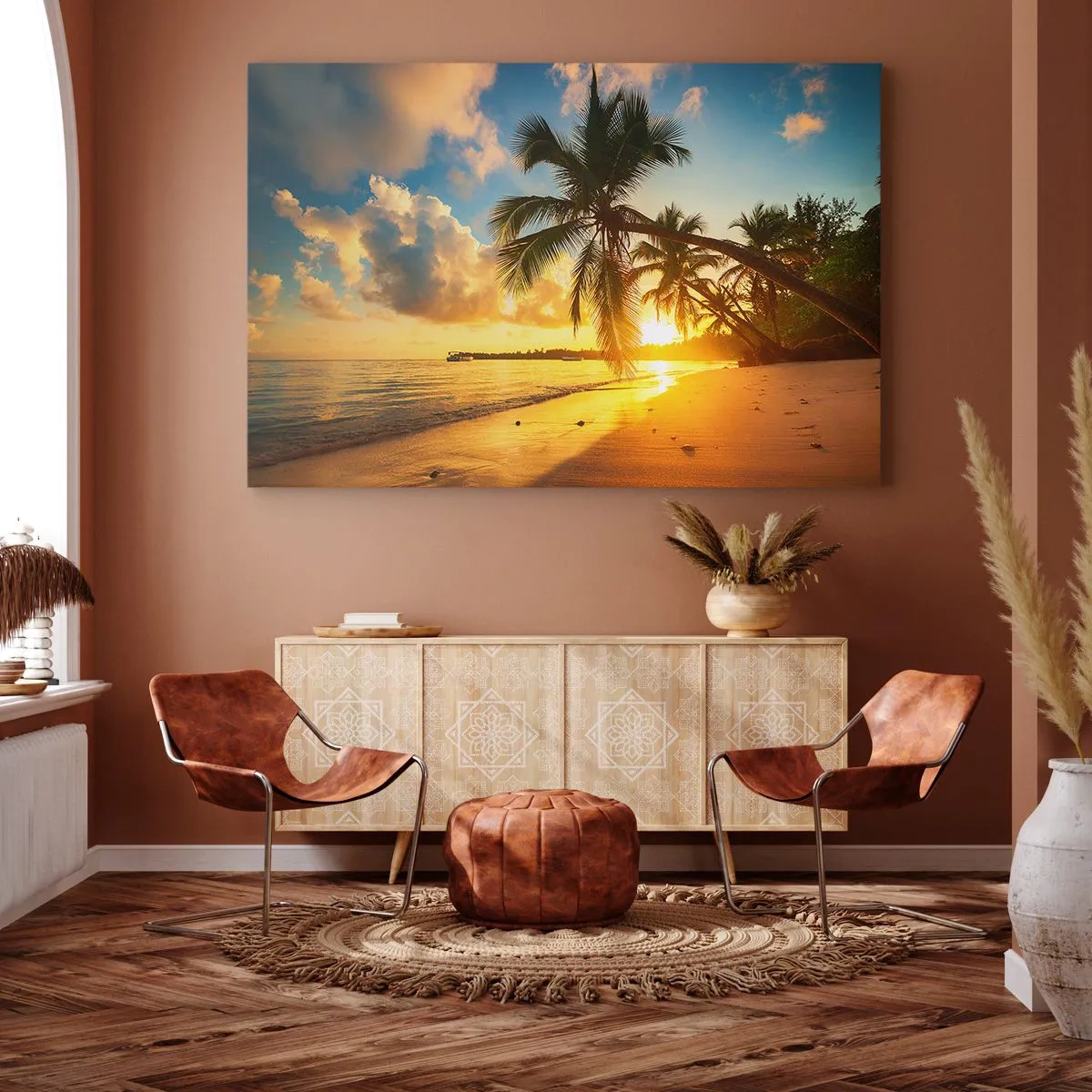 Schilderen op canvas - Caribische droom - 120x80 cm