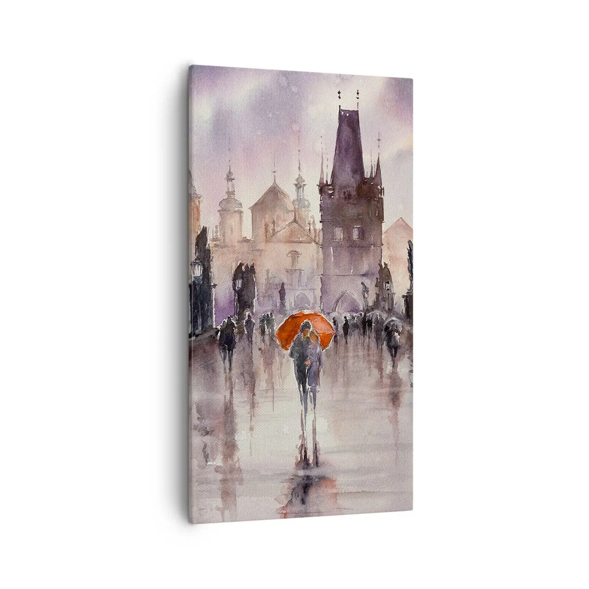 Schilderen op canvas - Mensen veranderen niet - 55x100 cm