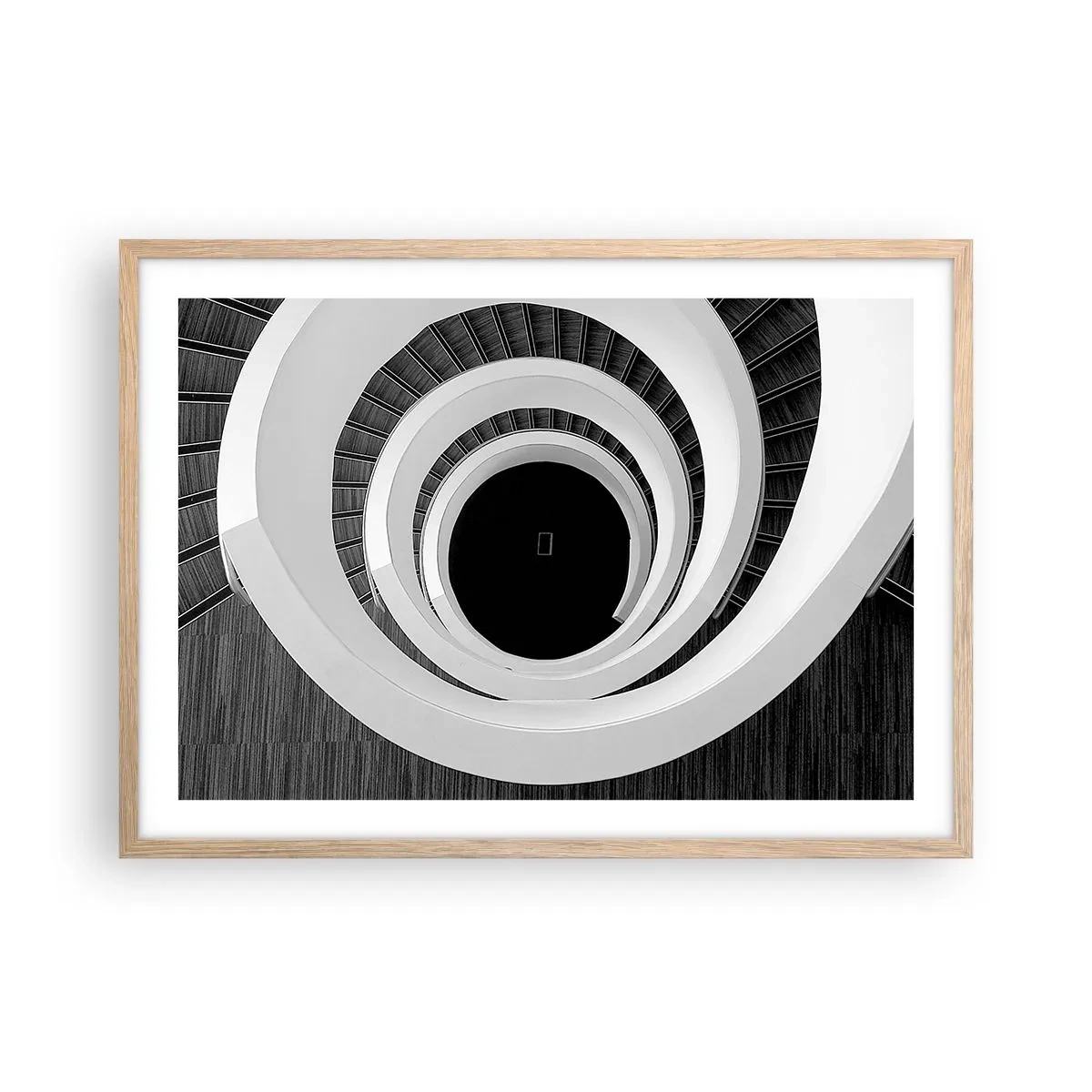 Een poster in een licht eiken lijst - Tot de kern van de zaak - 70x50 cm