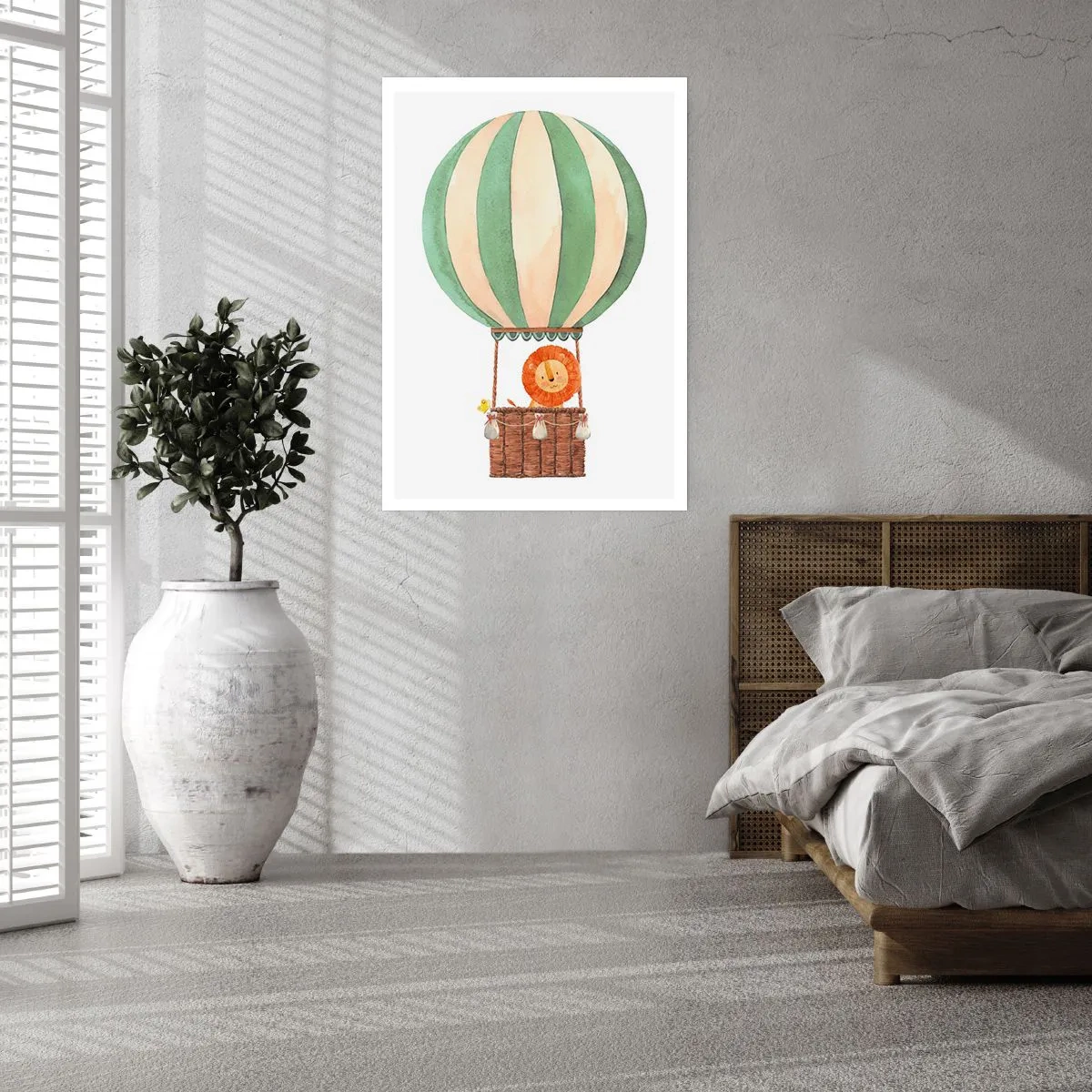 Poster - Leons reizen - 30x40 cm