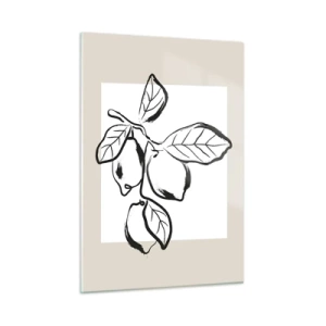 Schilderen op glas - Waar de citroen rijpt... - 50x70 cm