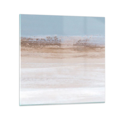 Schilderen op glas - Dubbelzinnig landschap - 30x30 cm