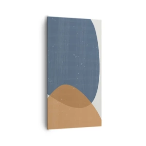 Schilderen op canvas - Ovalen en invloeden - 65x120 cm