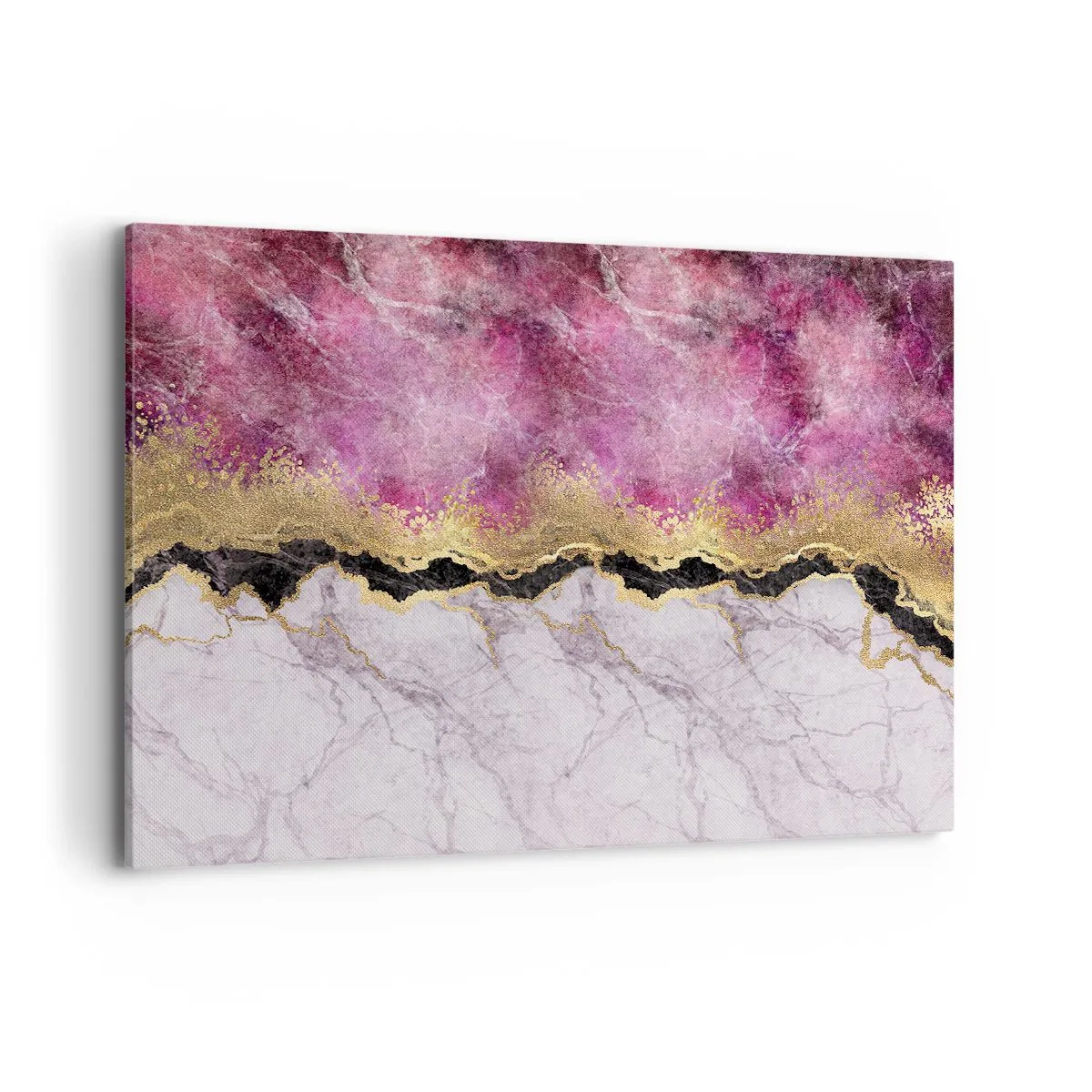 Schilderen op canvas - Op de grens - 120x80 cm