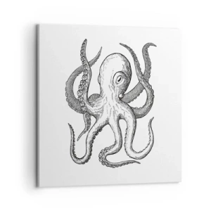 Schilderen op canvas - Dansend met de golven - 60x60 cm