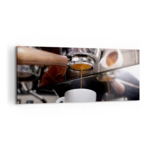 Schilderen op canvas - Goede tijd van de dag - 100x40 cm