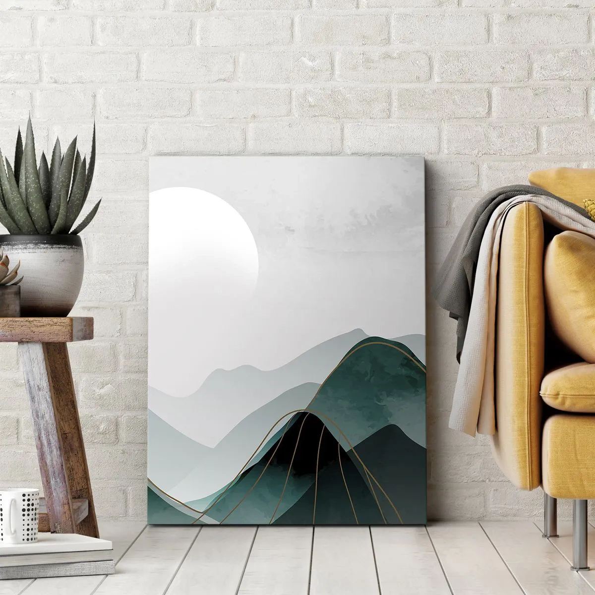 Schilderen op canvas - In volle majesteit - 70x100 cm