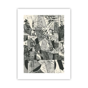 Poster - De dynamiek van nu - 30x40 cm