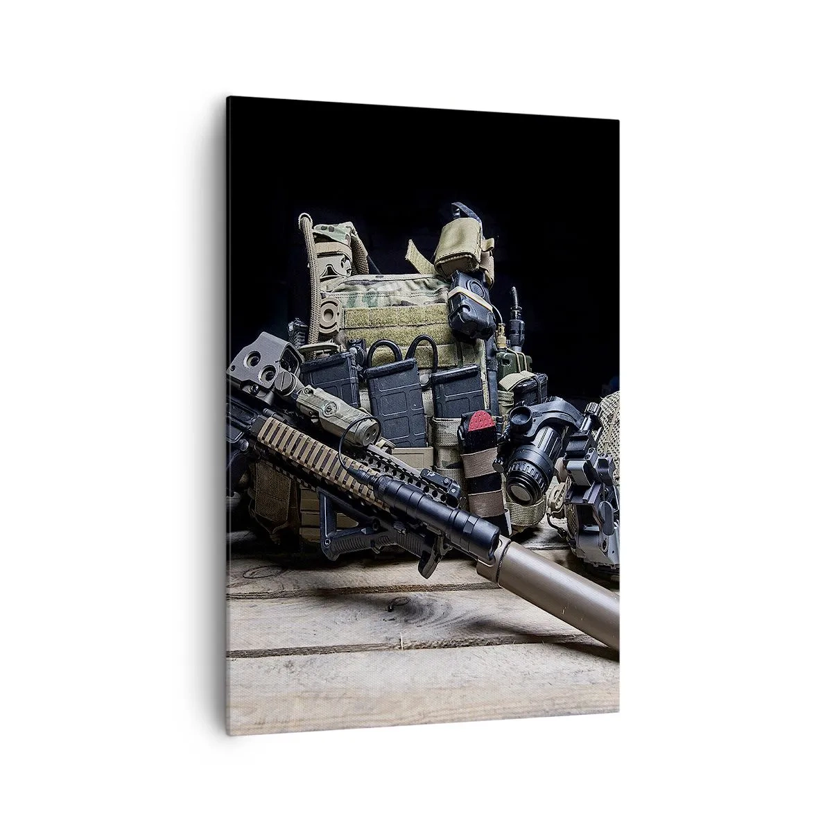 Schilderen op canvas - Rust uit! - 70x100 cm