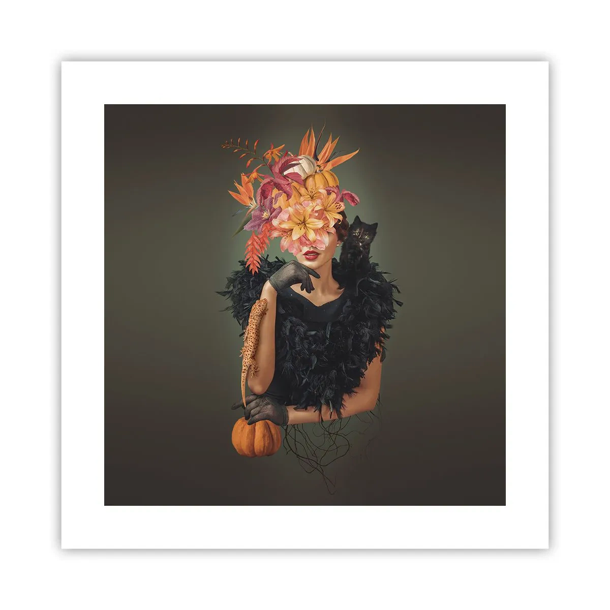 Poster - De spreuk van een heks - 40x40 cm