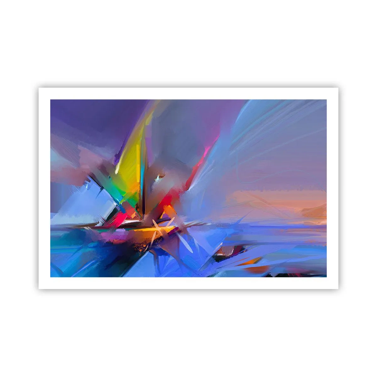 Poster - Propellers als een vogel - 91x61 cm