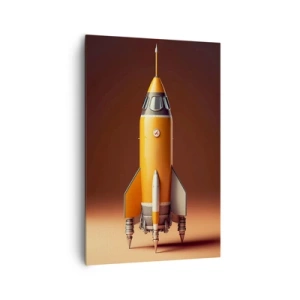 Schilderen op canvas - Het begint met een droom - 80x120 cm