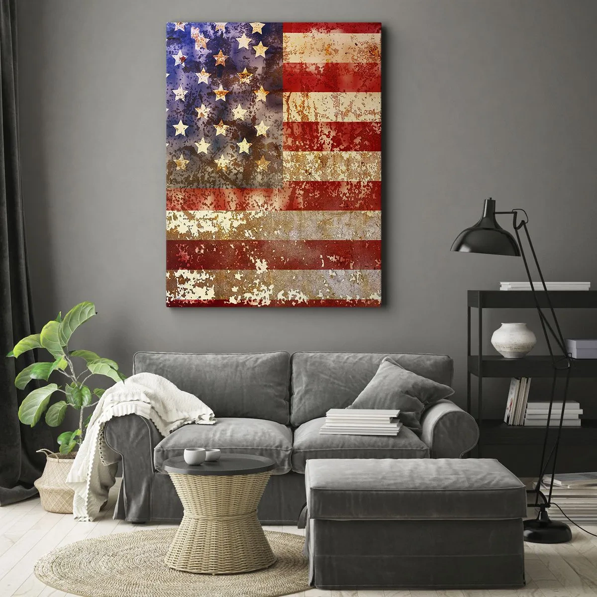 Schilderen op canvas - Glorie vervaagt niet - 50x70 cm