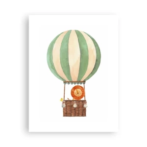 Poster - Leons reizen - 30x40 cm