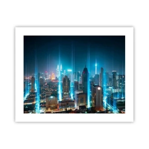 Poster - Op z'n Berlijns naar de hemel - 50x40 cm