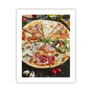 Poster - Een scala aan smaken - 40x50 cm