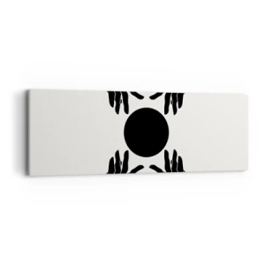 Schilderen op canvas - Geheim teken - 90x30 cm