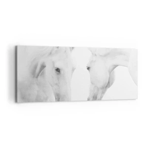 Schilderen op canvas - Is dit vriendschap...? - 120x50 cm