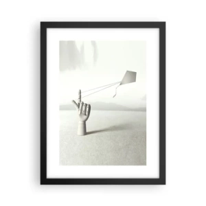 Poster in een zwarte lijst - Krachttest - 30x40 cm