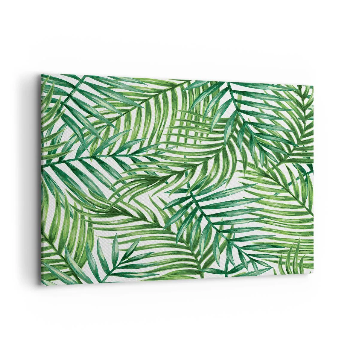 Schilderen op canvas - Onder de groene luifel - 120x80 cm