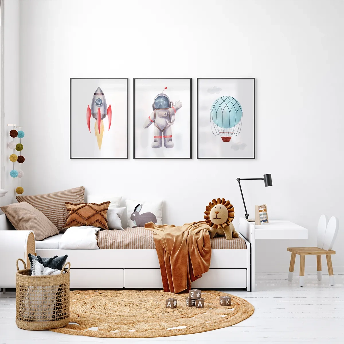 Space travel - Inspiratie voor een kinderkamer