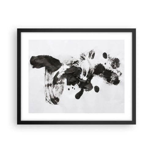 Poster in een zwarte lijst - Is er een methode voor de waanzin? - 50x40 cm