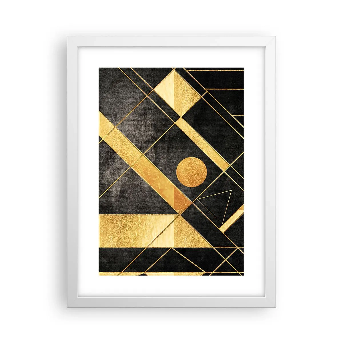 Poster in een witte lijst - De zon van de woestijn - 30x40 cm