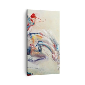 Schilderen op canvas - Hou vol, we vliegen - 55x100 cm